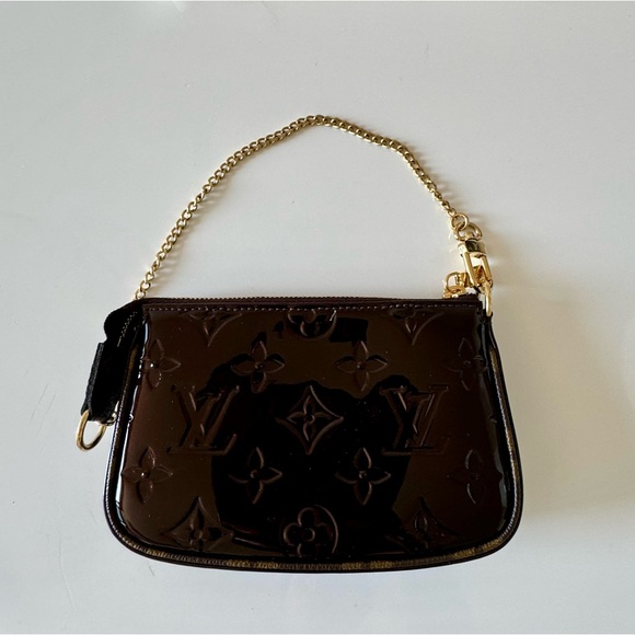 Louis Vuitton Mini Pochette Monogram - New with Box - M90597 Perfect Condition - Picture 11 of 17